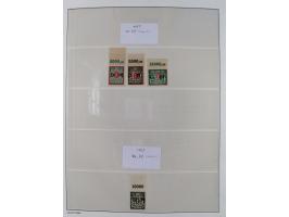 1920/39, meist postfrische Sammlungen Danzig inkl. Porto und Port Gdansk mit u.a. Mi.-Nr. P. I/I postfrisch (FB Soecknick BPP