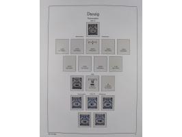 1920/39, meist postfrische Sammlungen Danzig inkl. Porto und Port Gdansk mit u.a. Mi.-Nr. P. I/I postfrisch (FB Soecknick BPP