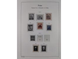 1920/39, meist postfrische Sammlungen Danzig inkl. Porto und Port Gdansk mit u.a. Mi.-Nr. P. I/I postfrisch (FB Soecknick BPP