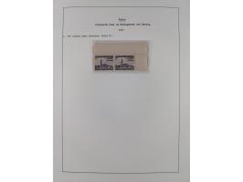 1920/39, meist postfrische Sammlungen Danzig inkl. Porto und Port Gdansk mit u.a. Mi.-Nr. P. I/I postfrisch (FB Soecknick BPP