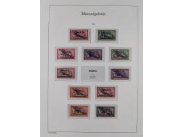 1920/39, meist postfrische Sammlungen Danzig inkl. Porto und Port Gdansk mit u.a. Mi.-Nr. P. I/I postfrisch (FB Soecknick BPP