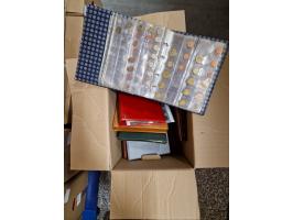 ALLE WELT: 1861/2000 ca., Umlaufmünzen aus aller Welt, meist kleinere Werte, unter anderem etwas Altdeutsche Staaten, Deutsch