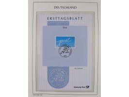 1949/2024, umfangreiche postfrische und zusätzlich teils gestempelte Sammlung in über 100 Vordruckalben und hunderten losen B