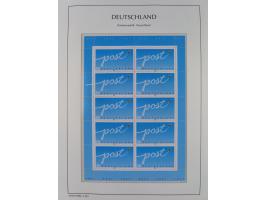 1949/2024, umfangreiche postfrische und zusätzlich teils gestempelte Sammlung in über 100 Vordruckalben und hunderten losen B