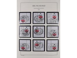 1949/2024, umfangreiche postfrische und zusätzlich teils gestempelte Sammlung in über 100 Vordruckalben und hunderten losen B