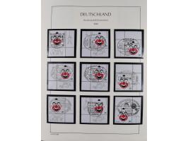 1949/2024, umfangreiche postfrische und zusätzlich teils gestempelte Sammlung in über 100 Vordruckalben und hunderten losen B