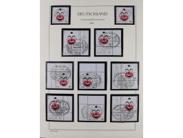 1949/2024, umfangreiche postfrische und zusätzlich teils gestempelte Sammlung in über 100 Vordruckalben und hunderten losen B