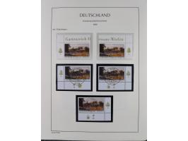 1949/2024, umfangreiche postfrische und zusätzlich teils gestempelte Sammlung in über 100 Vordruckalben und hunderten losen B
