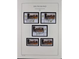 1949/2024, umfangreiche postfrische und zusätzlich teils gestempelte Sammlung in über 100 Vordruckalben und hunderten losen B