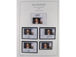 1949/2024, umfangreiche postfrische und zusätzlich teils gestempelte Sammlung in über 100 Vordruckalben und hunderten losen B