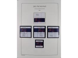 1949/2024, umfangreiche postfrische und zusätzlich teils gestempelte Sammlung in über 100 Vordruckalben und hunderten losen B