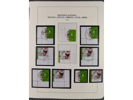 1949/2024, umfangreiche postfrische und zusätzlich teils gestempelte Sammlung in über 100 Vordruckalben und hunderten losen B