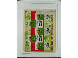 1949/2024, umfangreiche postfrische und zusätzlich teils gestempelte Sammlung in über 100 Vordruckalben und hunderten losen B