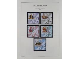 1949/2024, umfangreiche postfrische und zusätzlich teils gestempelte Sammlung in über 100 Vordruckalben und hunderten losen B