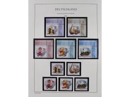 1949/2024, umfangreiche postfrische und zusätzlich teils gestempelte Sammlung in über 100 Vordruckalben und hunderten losen B