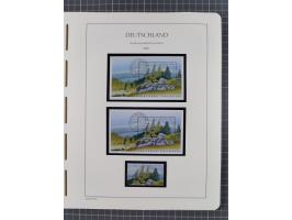 1949/2024, umfangreiche postfrische und zusätzlich teils gestempelte Sammlung in über 100 Vordruckalben und hunderten losen B