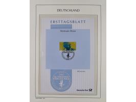 1949/2024, umfangreiche postfrische und zusätzlich teils gestempelte Sammlung in über 100 Vordruckalben und hunderten losen B