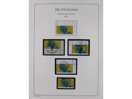 1949/2024, umfangreiche postfrische und zusätzlich teils gestempelte Sammlung in über 100 Vordruckalben und hunderten losen B