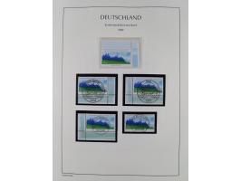 1949/2024, umfangreiche postfrische und zusätzlich teils gestempelte Sammlung in über 100 Vordruckalben und hunderten losen B