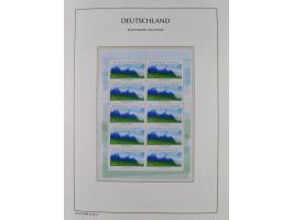 1949/2024, umfangreiche postfrische und zusätzlich teils gestempelte Sammlung in über 100 Vordruckalben und hunderten losen B