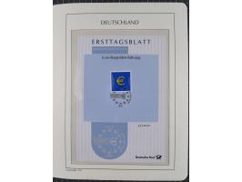 1949/2024, umfangreiche postfrische und zusätzlich teils gestempelte Sammlung in über 100 Vordruckalben und hunderten losen B