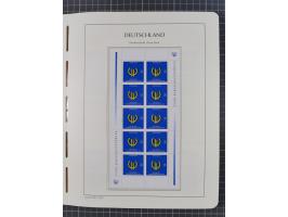 1949/2024, umfangreiche postfrische und zusätzlich teils gestempelte Sammlung in über 100 Vordruckalben und hunderten losen B