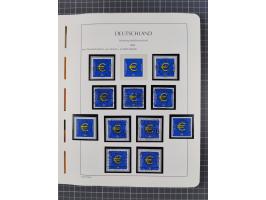 1949/2024, umfangreiche postfrische und zusätzlich teils gestempelte Sammlung in über 100 Vordruckalben und hunderten losen B