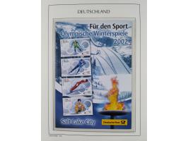 1949/2024, umfangreiche postfrische und zusätzlich teils gestempelte Sammlung in über 100 Vordruckalben und hunderten losen B
