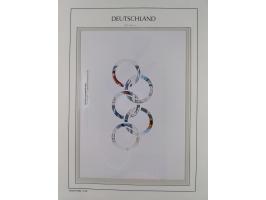 1949/2024, umfangreiche postfrische und zusätzlich teils gestempelte Sammlung in über 100 Vordruckalben und hunderten losen B