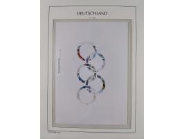 1949/2024, umfangreiche postfrische und zusätzlich teils gestempelte Sammlung in über 100 Vordruckalben und hunderten losen B