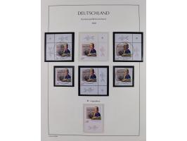 1949/2024, umfangreiche postfrische und zusätzlich teils gestempelte Sammlung in über 100 Vordruckalben und hunderten losen B