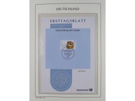 1949/2024, umfangreiche postfrische und zusätzlich teils gestempelte Sammlung in über 100 Vordruckalben und hunderten losen B