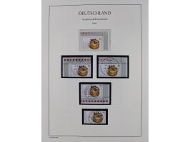 1949/2024, umfangreiche postfrische und zusätzlich teils gestempelte Sammlung in über 100 Vordruckalben und hunderten losen B