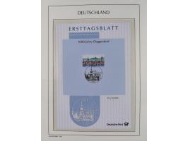 1949/2024, umfangreiche postfrische und zusätzlich teils gestempelte Sammlung in über 100 Vordruckalben und hunderten losen B
