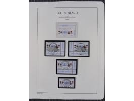 1949/2024, umfangreiche postfrische und zusätzlich teils gestempelte Sammlung in über 100 Vordruckalben und hunderten losen B