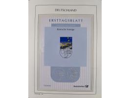 1949/2024, umfangreiche postfrische und zusätzlich teils gestempelte Sammlung in über 100 Vordruckalben und hunderten losen B