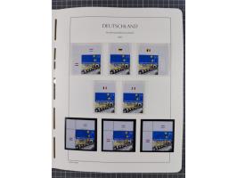 1949/2024, umfangreiche postfrische und zusätzlich teils gestempelte Sammlung in über 100 Vordruckalben und hunderten losen B