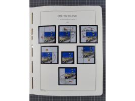 1949/2024, umfangreiche postfrische und zusätzlich teils gestempelte Sammlung in über 100 Vordruckalben und hunderten losen B