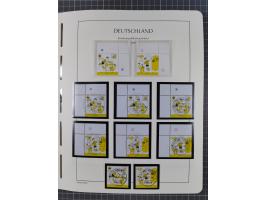 1949/2024, umfangreiche postfrische und zusätzlich teils gestempelte Sammlung in über 100 Vordruckalben und hunderten losen B