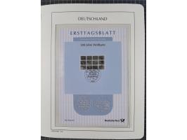 1949/2024, umfangreiche postfrische und zusätzlich teils gestempelte Sammlung in über 100 Vordruckalben und hunderten losen B