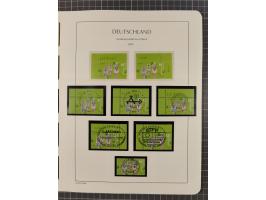 1949/2024, umfangreiche postfrische und zusätzlich teils gestempelte Sammlung in über 100 Vordruckalben und hunderten losen B