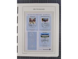 1949/2024, umfangreiche postfrische und zusätzlich teils gestempelte Sammlung in über 100 Vordruckalben und hunderten losen B