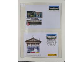 1949/2024, umfangreiche postfrische und zusätzlich teils gestempelte Sammlung in über 100 Vordruckalben und hunderten losen B