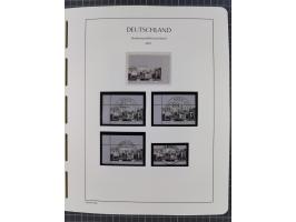 1949/2024, umfangreiche postfrische und zusätzlich teils gestempelte Sammlung in über 100 Vordruckalben und hunderten losen B