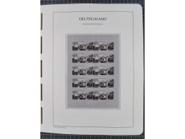 1949/2024, umfangreiche postfrische und zusätzlich teils gestempelte Sammlung in über 100 Vordruckalben und hunderten losen B