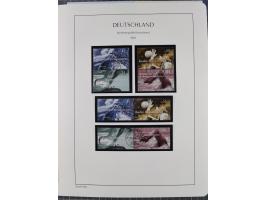 1949/2024, umfangreiche postfrische und zusätzlich teils gestempelte Sammlung in über 100 Vordruckalben und hunderten losen B