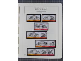 1949/2024, umfangreiche postfrische und zusätzlich teils gestempelte Sammlung in über 100 Vordruckalben und hunderten losen B