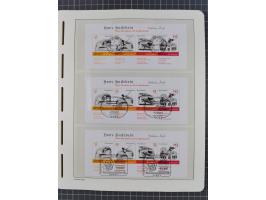 1949/2024, umfangreiche postfrische und zusätzlich teils gestempelte Sammlung in über 100 Vordruckalben und hunderten losen B