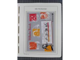 1949/2024, umfangreiche postfrische und zusätzlich teils gestempelte Sammlung in über 100 Vordruckalben und hunderten losen B