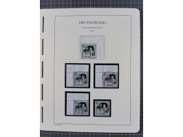 1949/2024, umfangreiche postfrische und zusätzlich teils gestempelte Sammlung in über 100 Vordruckalben und hunderten losen B